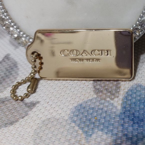 Coach Gold Metal Keyring or Keychain - Picture 2 of 5